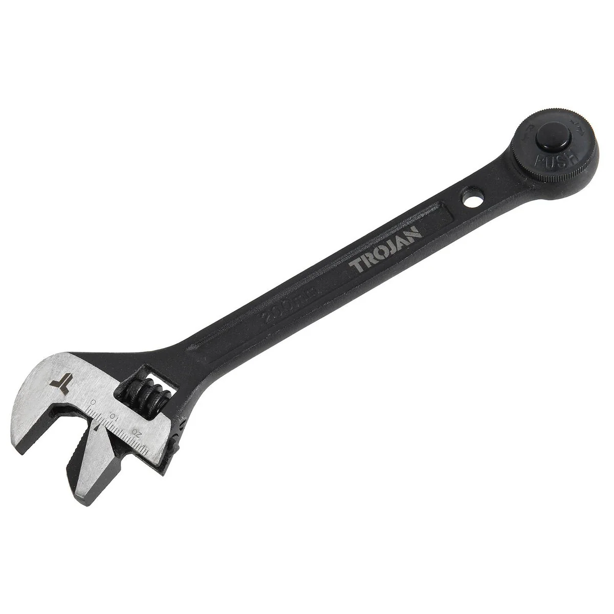 Trojan Ratcheting Wrench Set 11 Piece - 3-in-1 Tool - Chrome Vanadium Steel - 10-22mm Sockets - Image 6