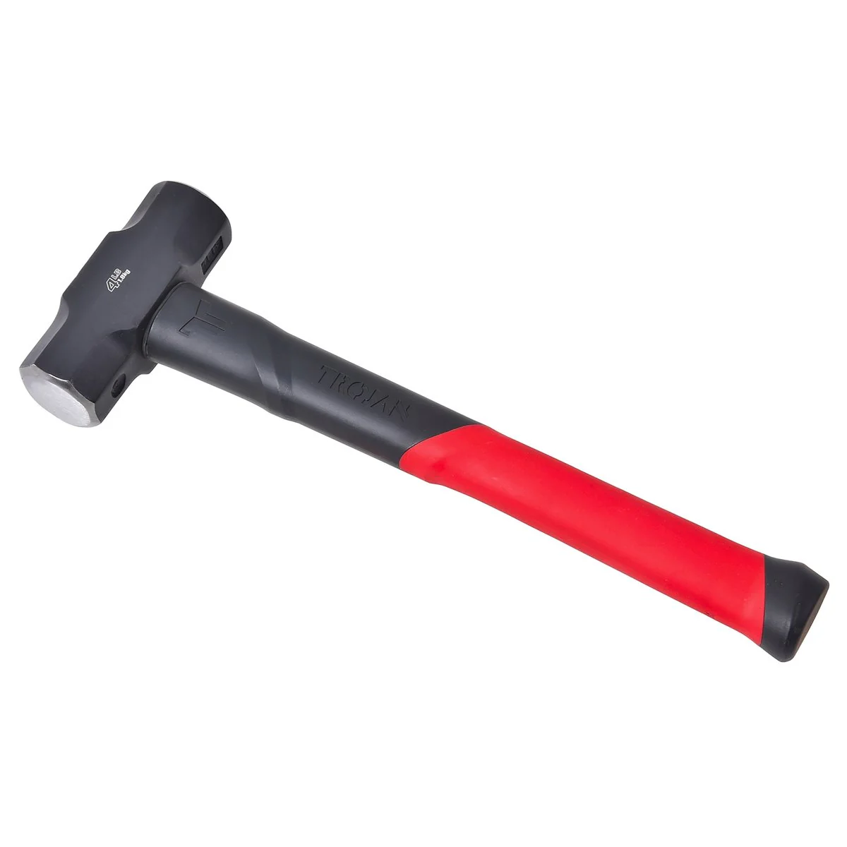 Trojan Fibreglass Sledge Hammer 4lb 1 8kg - Red and Black - TJQ0161 - Image 3