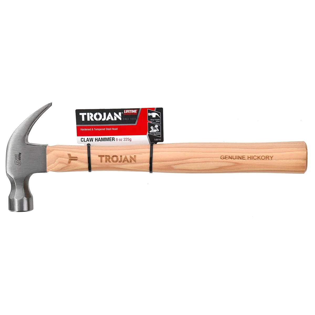 Trojan Timber Claw Hammer 8oz 225g - Hardened Carbon Steel - Lightweight - Image 5