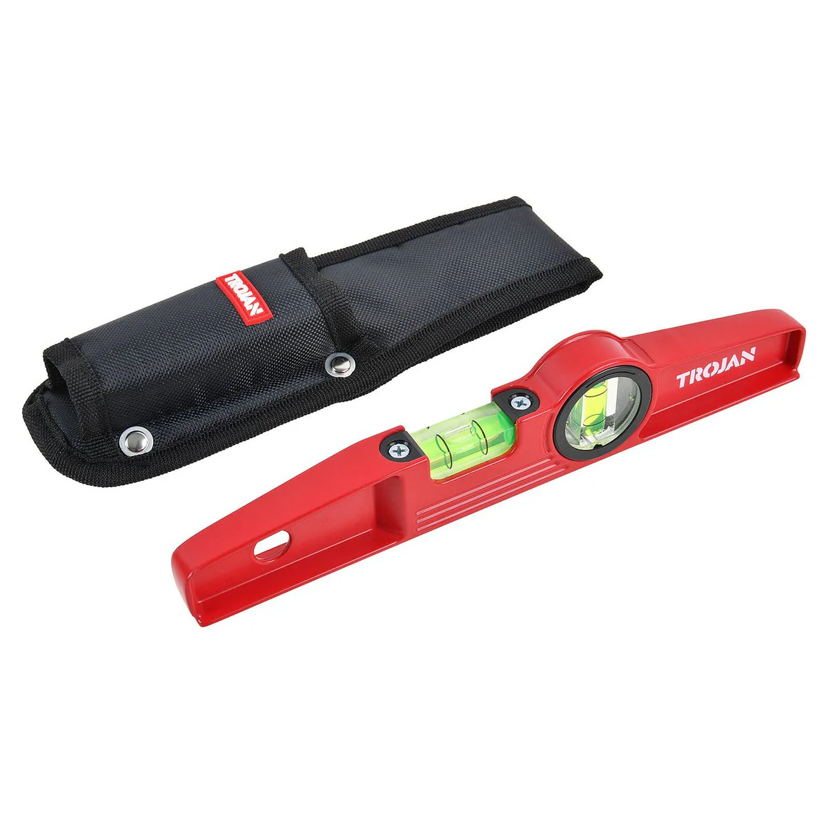 Trojan Torpedo Level with Pouch - 250mm - Durable - Magnetic - Accurate - Image 2