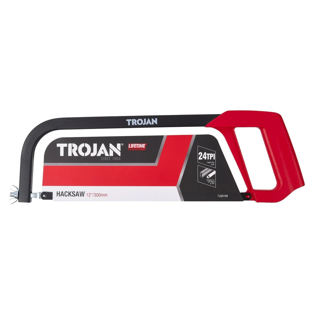 Trojan Tubular Hack Saw - 300mm - Soft Metals & PVC Cutting - Image 3