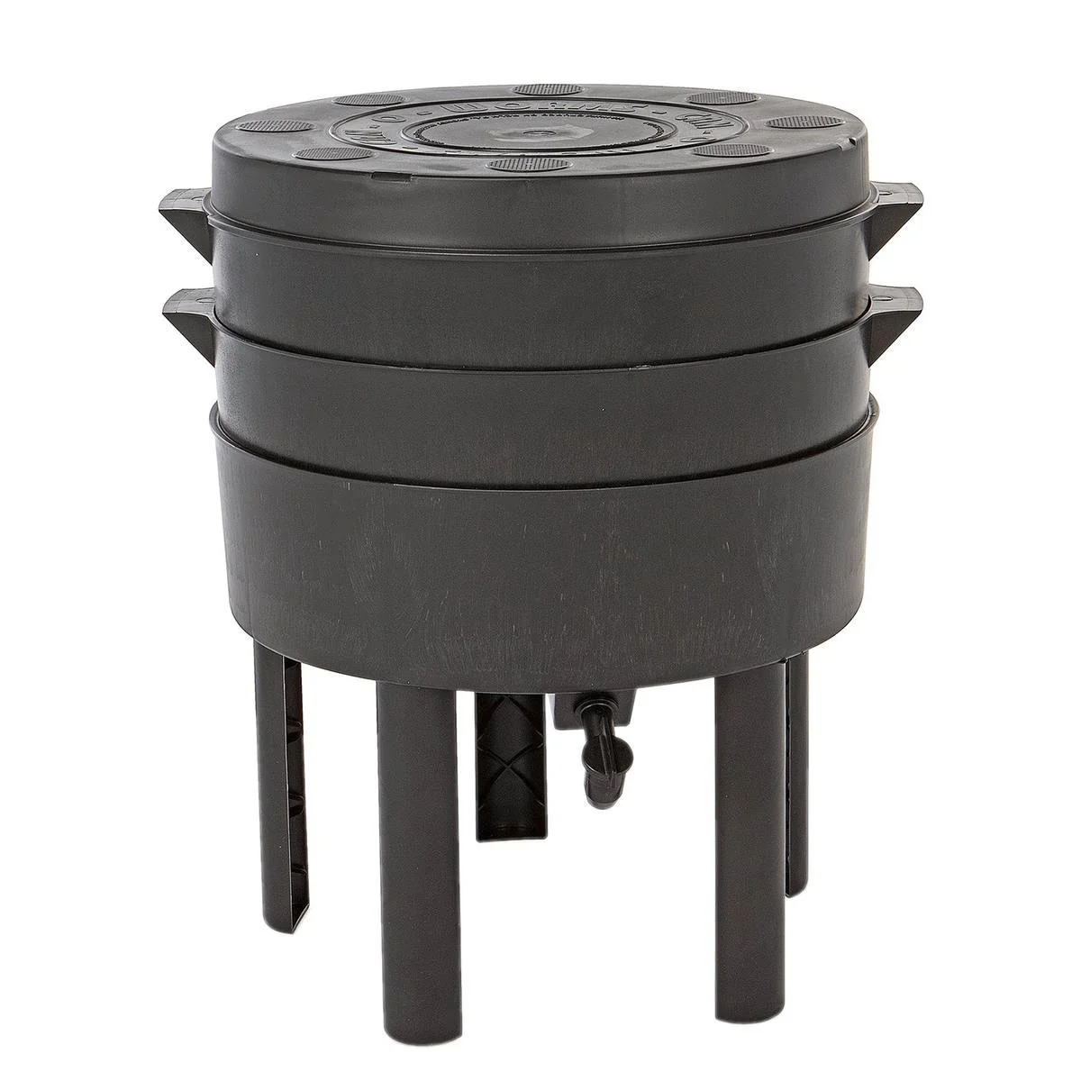Tumbleweed Can-O-Worms - Worm Farm - Medium - Black - Easy Assembly