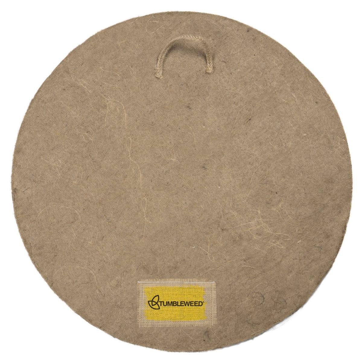 Tumbleweed Round Compost Blanket - Coconut Jute Fiber - Moisture Retention