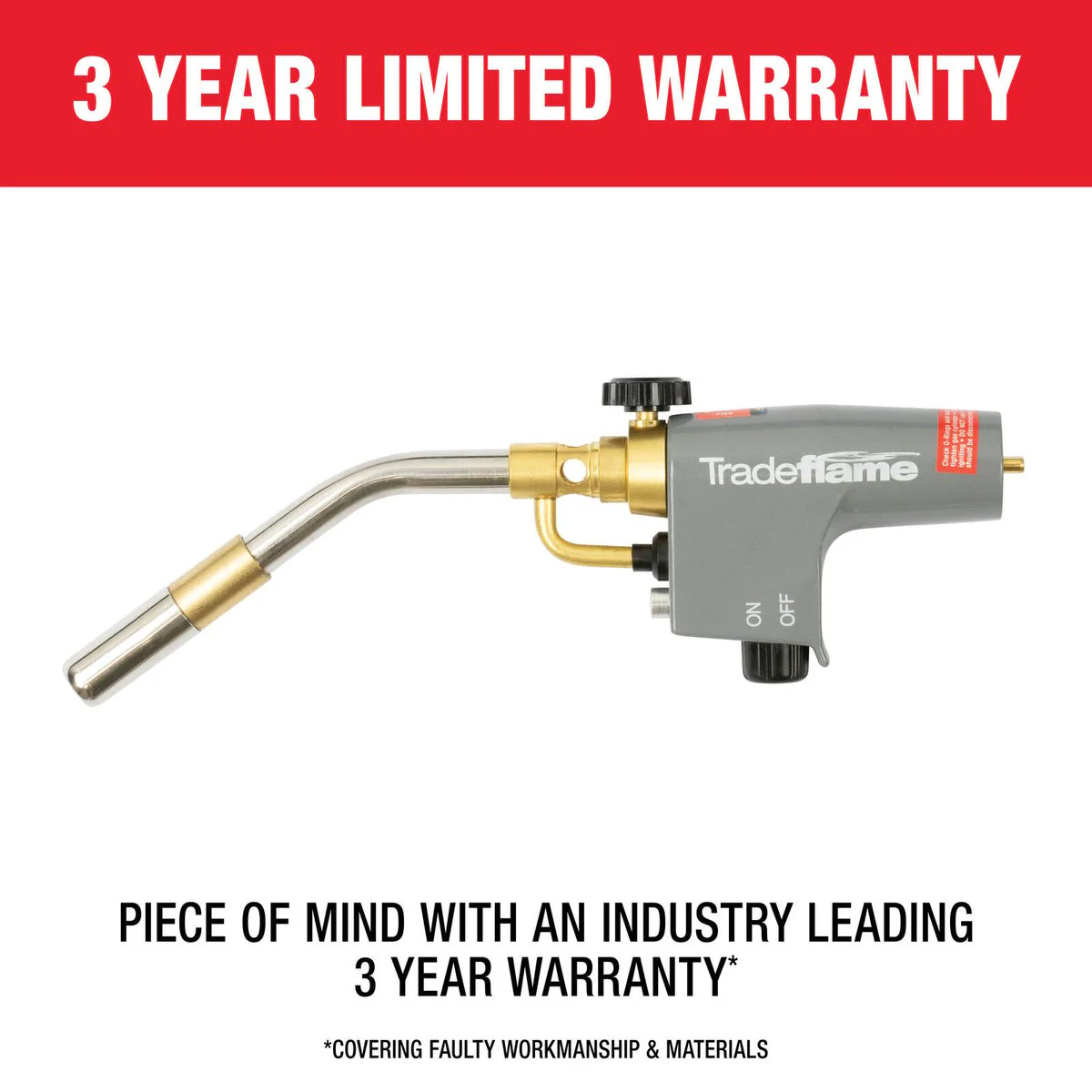 Turbo Cyclone Torch - Heating Tool - 45mm x 115mm x 190mm - Multi-Fuel Compatible - Image 4
