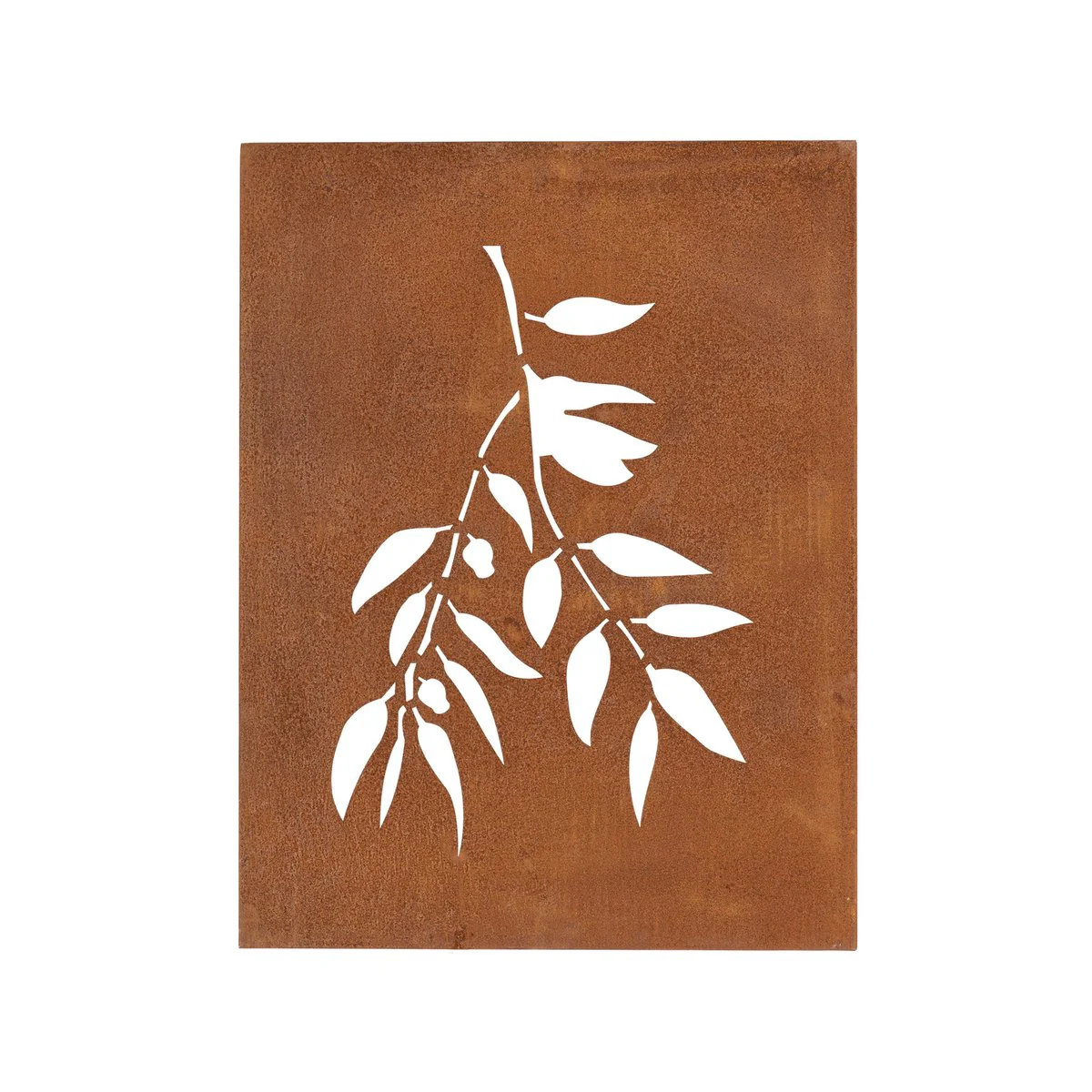 Tuscan Path 3 Piece Rust Gumtree Wall Art - 1500 x 650 mm - Rust - Outdoor Decor - Image 2