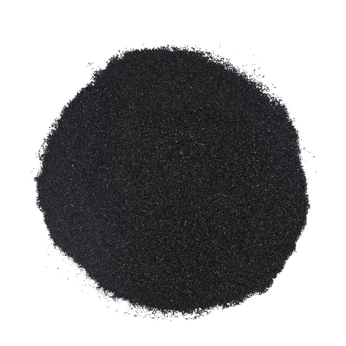 Tuscan Path Black Sand 2kg - Decorative Craft Sand 19mm x 31mm x 7mm