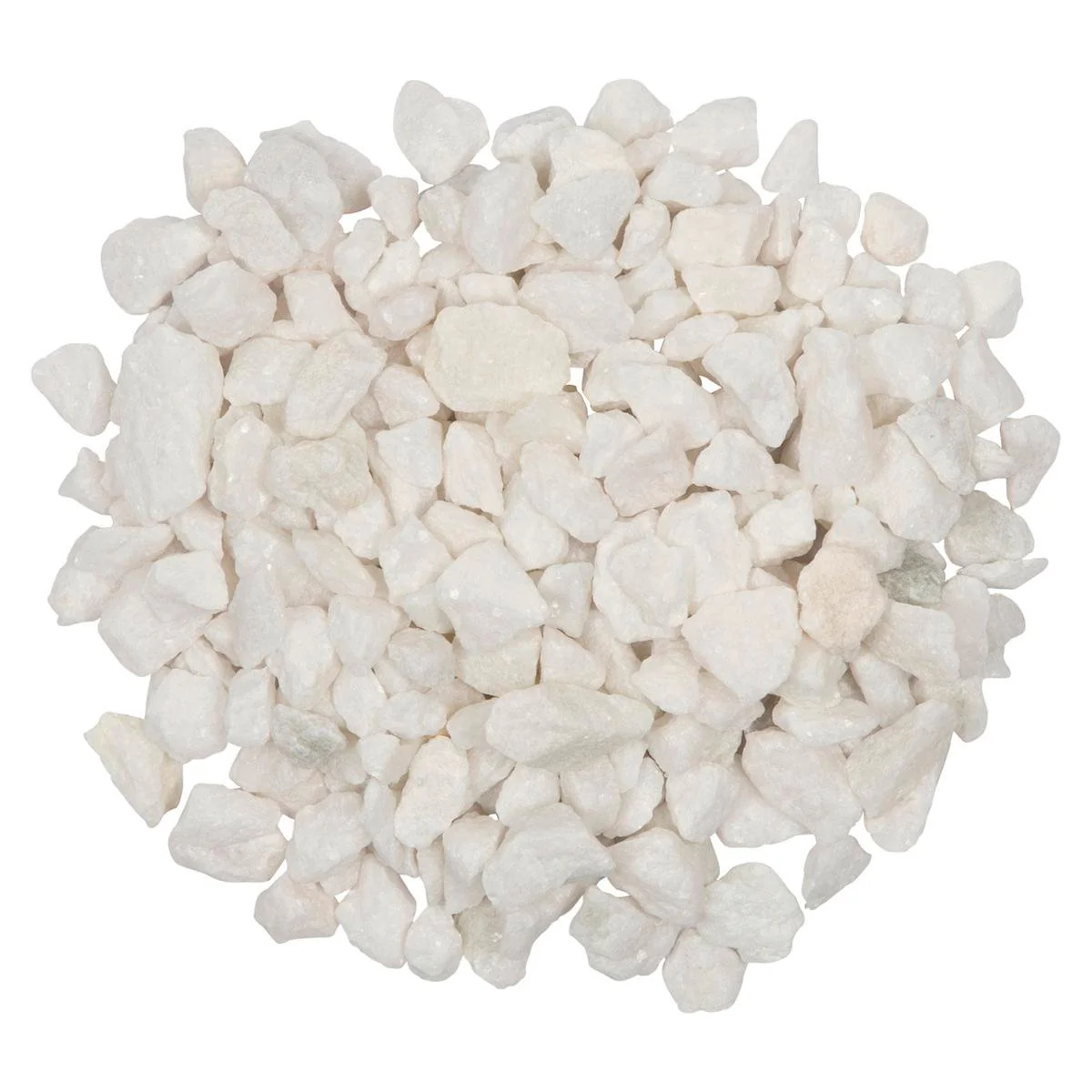 Tuscan Path Natural Pebbles 8-12mm 5kg - White Stone for Landscaping