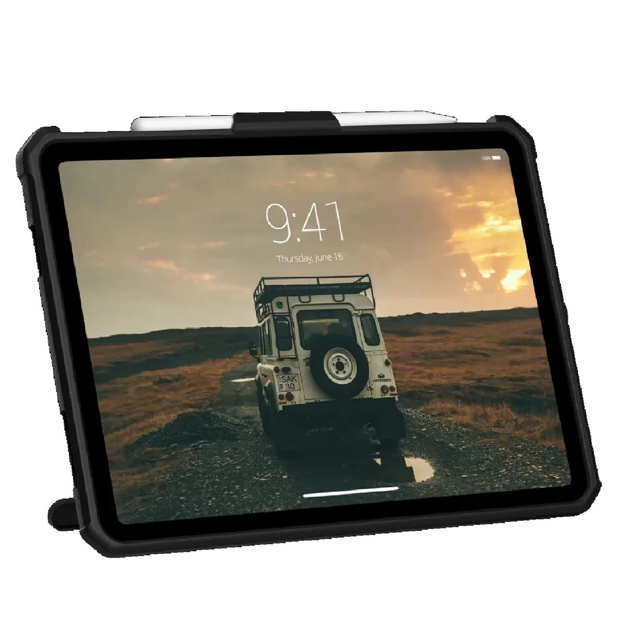 UAG Scout Rugged Case for iPad 10th Gen Black Kickstand Strap 12339HB14040 - Image 2