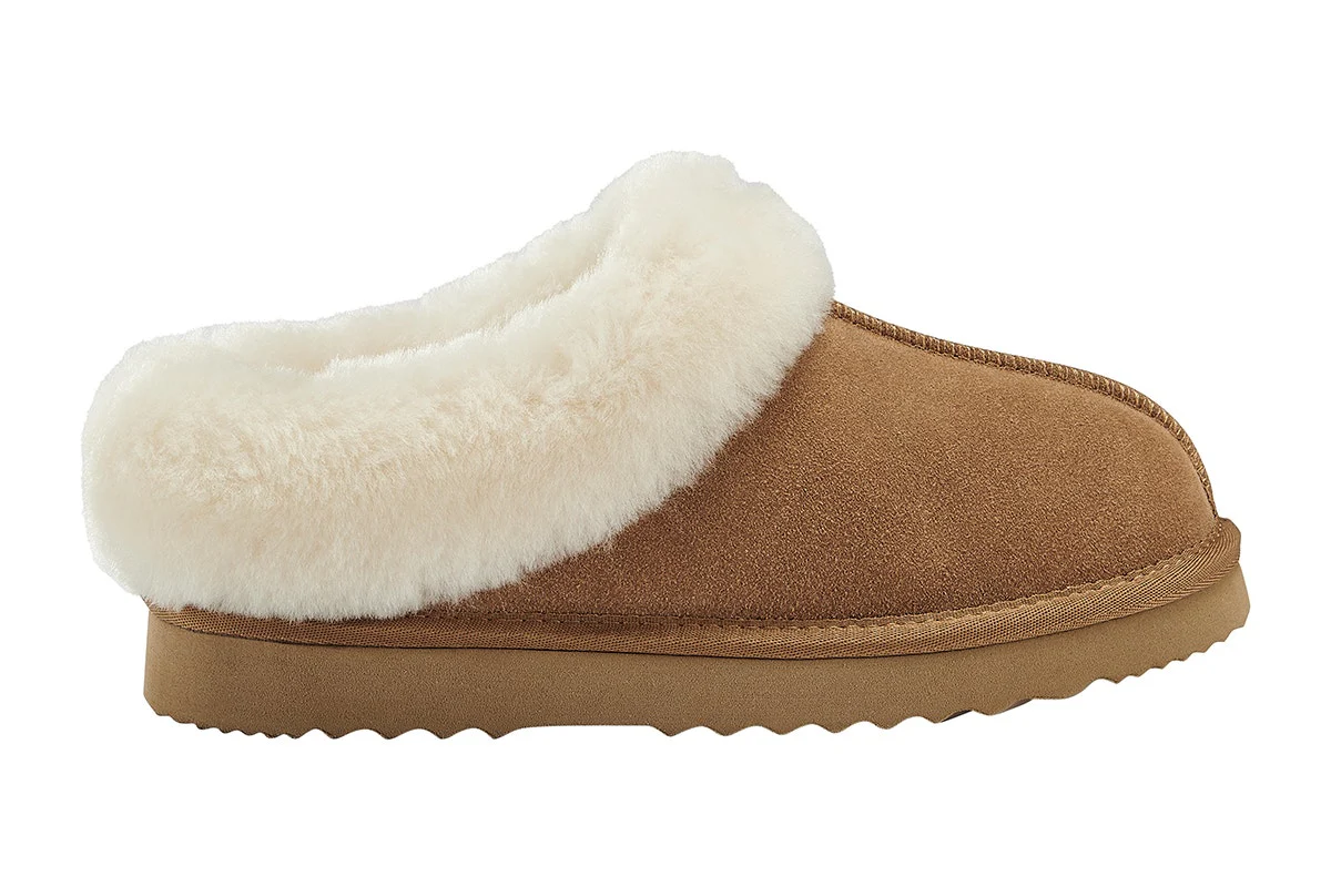 UGG Outback Fluffy Slip On Boot (Chestnut) - Image 3