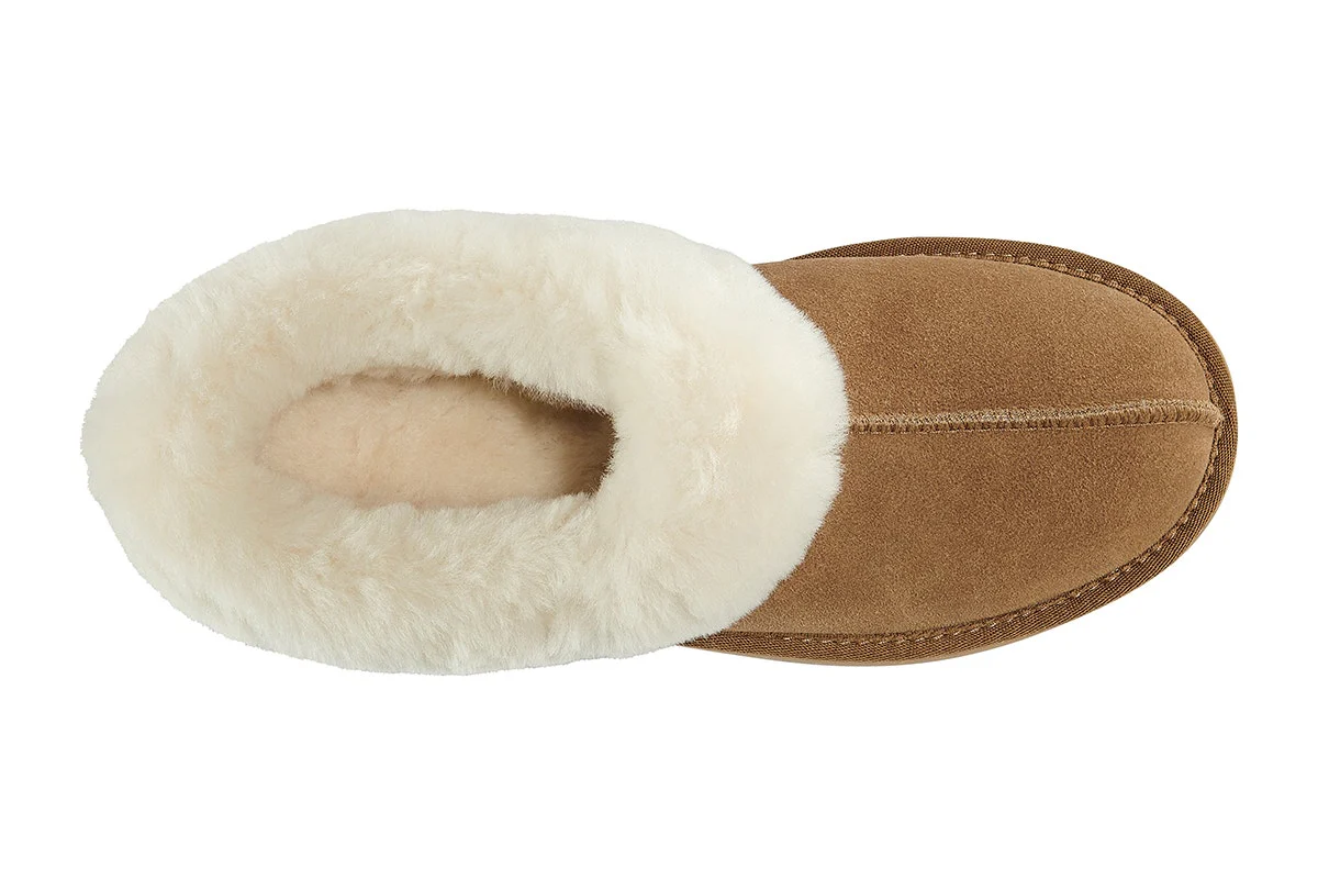 UGG Outback Fluffy Slip On Boot (Chestnut) - Image 5