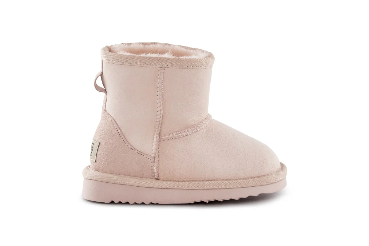 UGG Outback Kid's Premium Australian Sheepskin Classic Boot Pink - Image 3