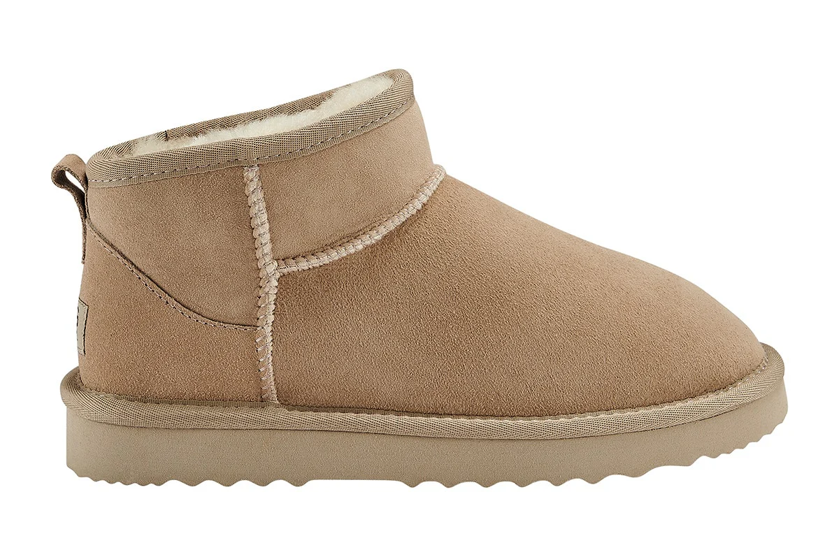UGG Outback Premium Australian Sheepskin Ultra Mini Boot Sand - Image 3
