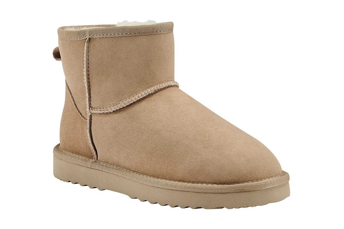 UGG Outback Premium Sheepskin Mini Classic Boot Sand - Image 2