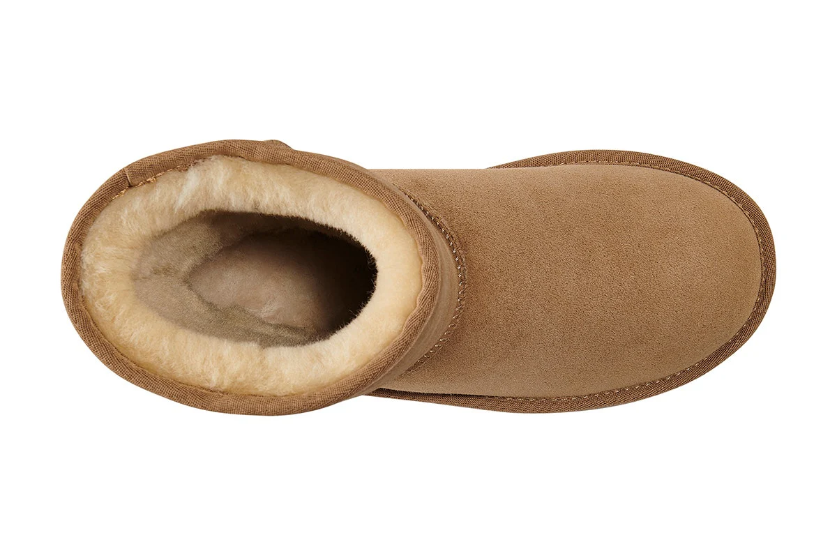 UGG Outback Premium Sheepskin Short Classic Boot Chestnut - Image 5