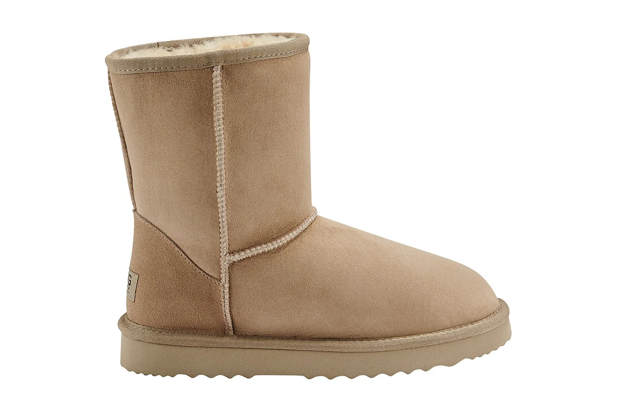 UGG Outback Premium Sheepskin Short Classic Boot Sand - Image 3
