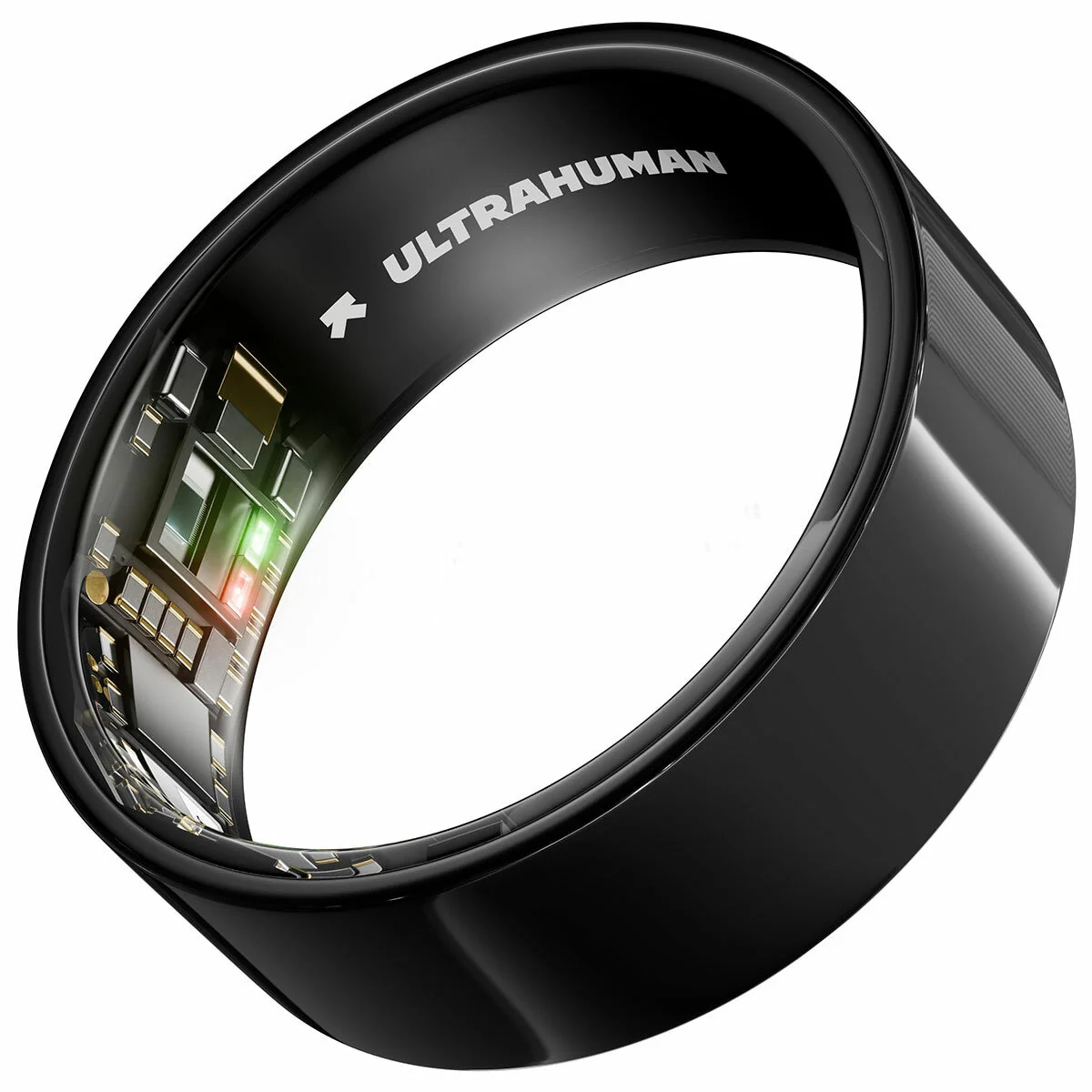 Ultrahuman Ring AIR Aster Black Size 14 UHRA-AA-14 Titanium Durable