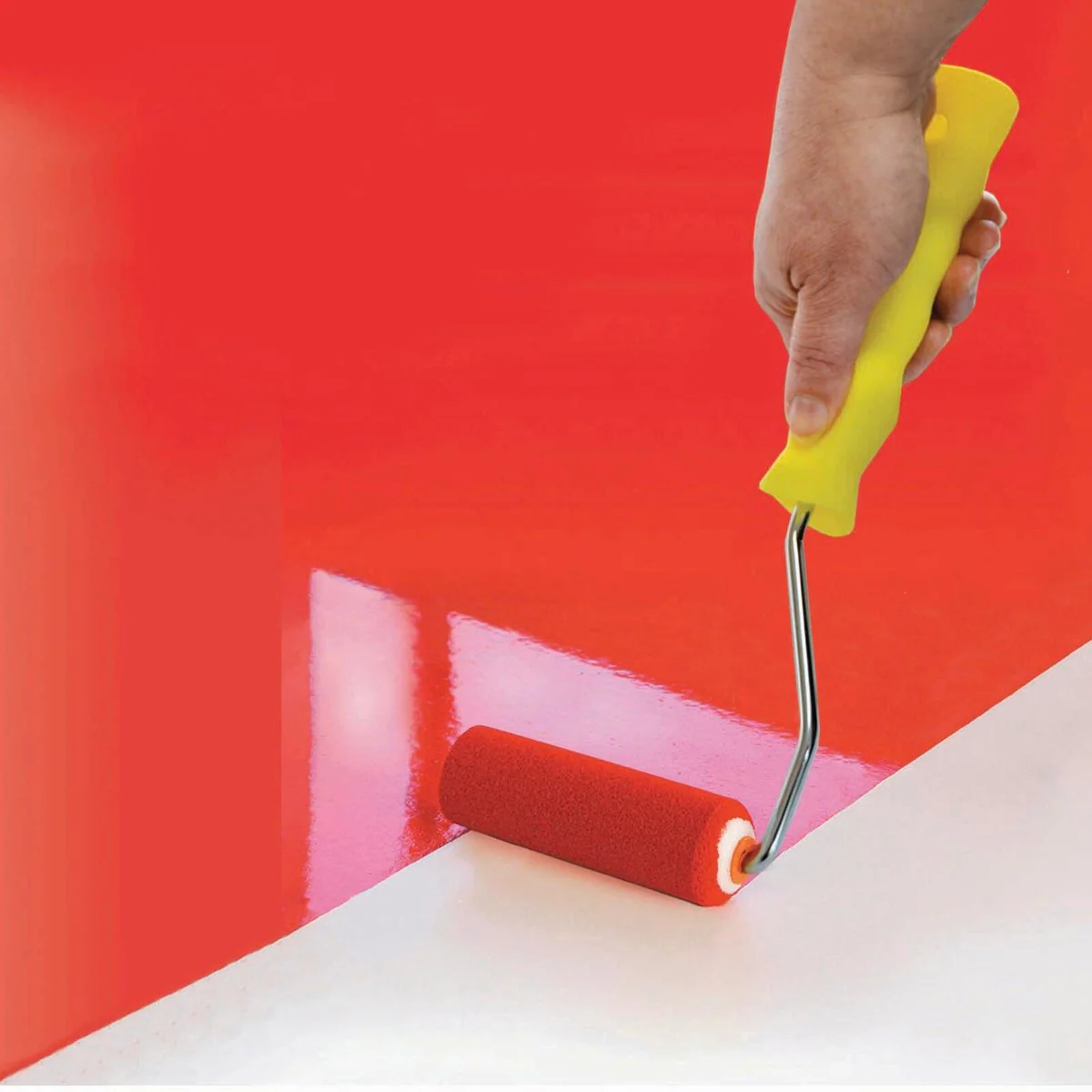 Uni Pro Mini Roller Kit - 100mm - Microfibre - Gloss & Low Sheen - Image 4