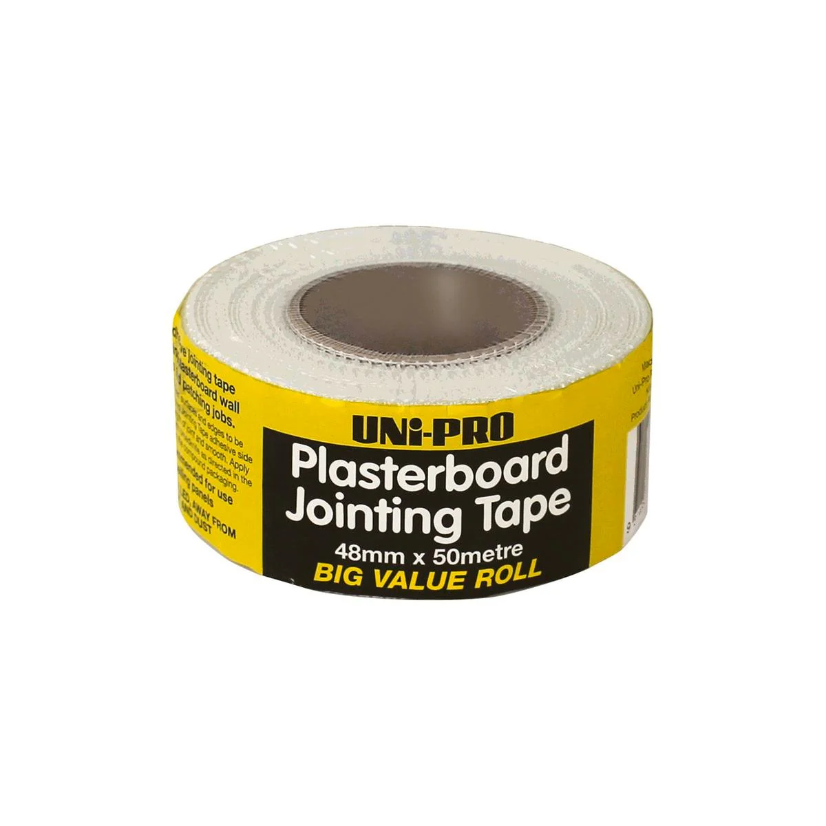 Uni Pro Plasterboard Jointing Tape 48mm x 50m Fibreglass Strength