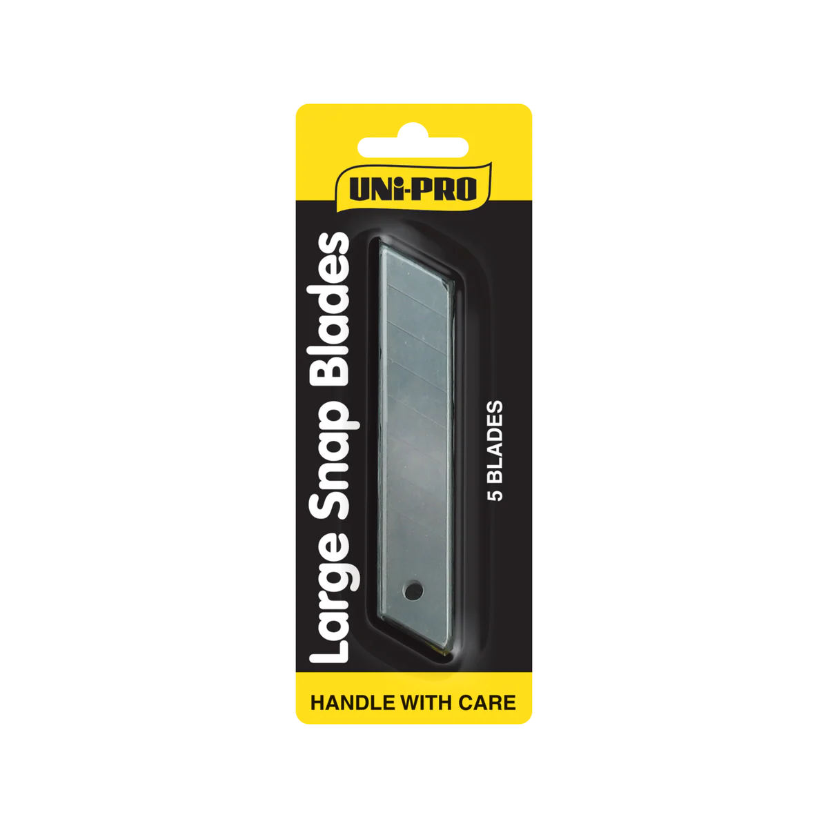 UNi-PRO Snap Blade Replacement Blades - 5 Pack - Steel - Super Sharp