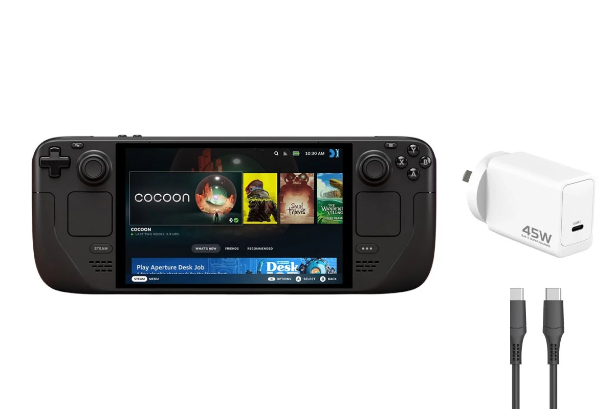 Valve Steam Deck OLED Handheld Gaming Console 512GB - HDR Display - Image 2