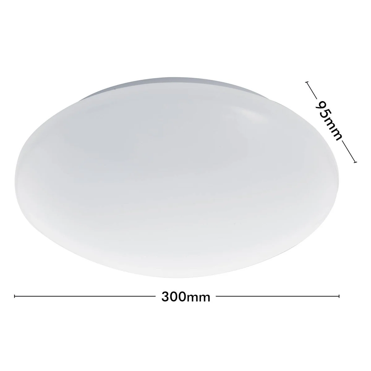Verve 12W Dion Oyster Ceiling Light Twin Pack - 30cm - Energy Efficient - Image 4