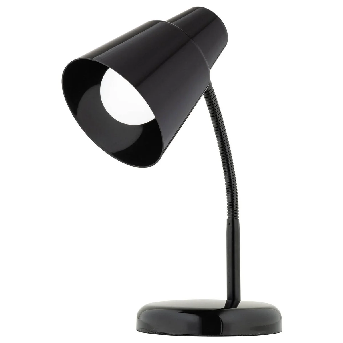 Verve Design Black Brylee Desk Lamp - Adjustable Gooseneck - 135mm x 340mm - Image 2
