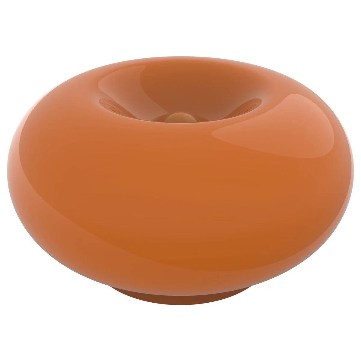 Verve Design Elton Table Wall Light - Donut Shape - Orange Glass - 270mm - Image 2