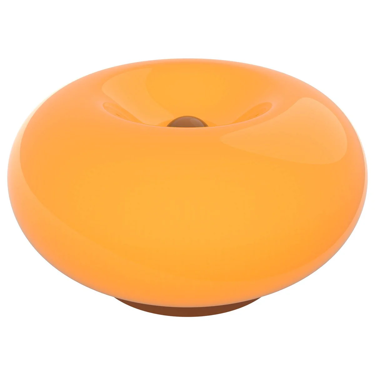 Verve Design Elton Table Wall Light - Donut Shape - Orange Glass - 270mm - Image 3