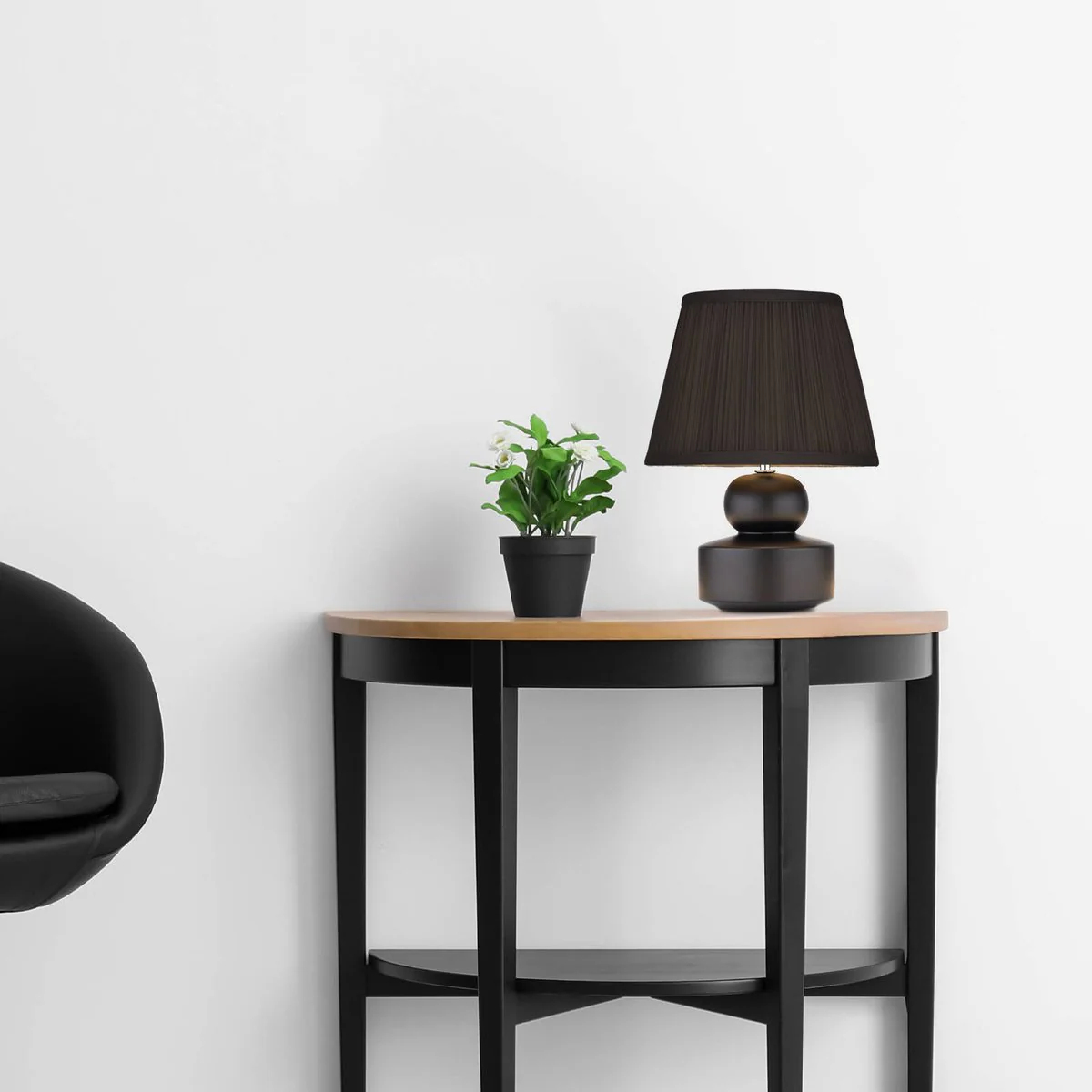 Verve Design Kiki Ceramic Lamp Base - 150mm - Modern Matte Finish - Image 4