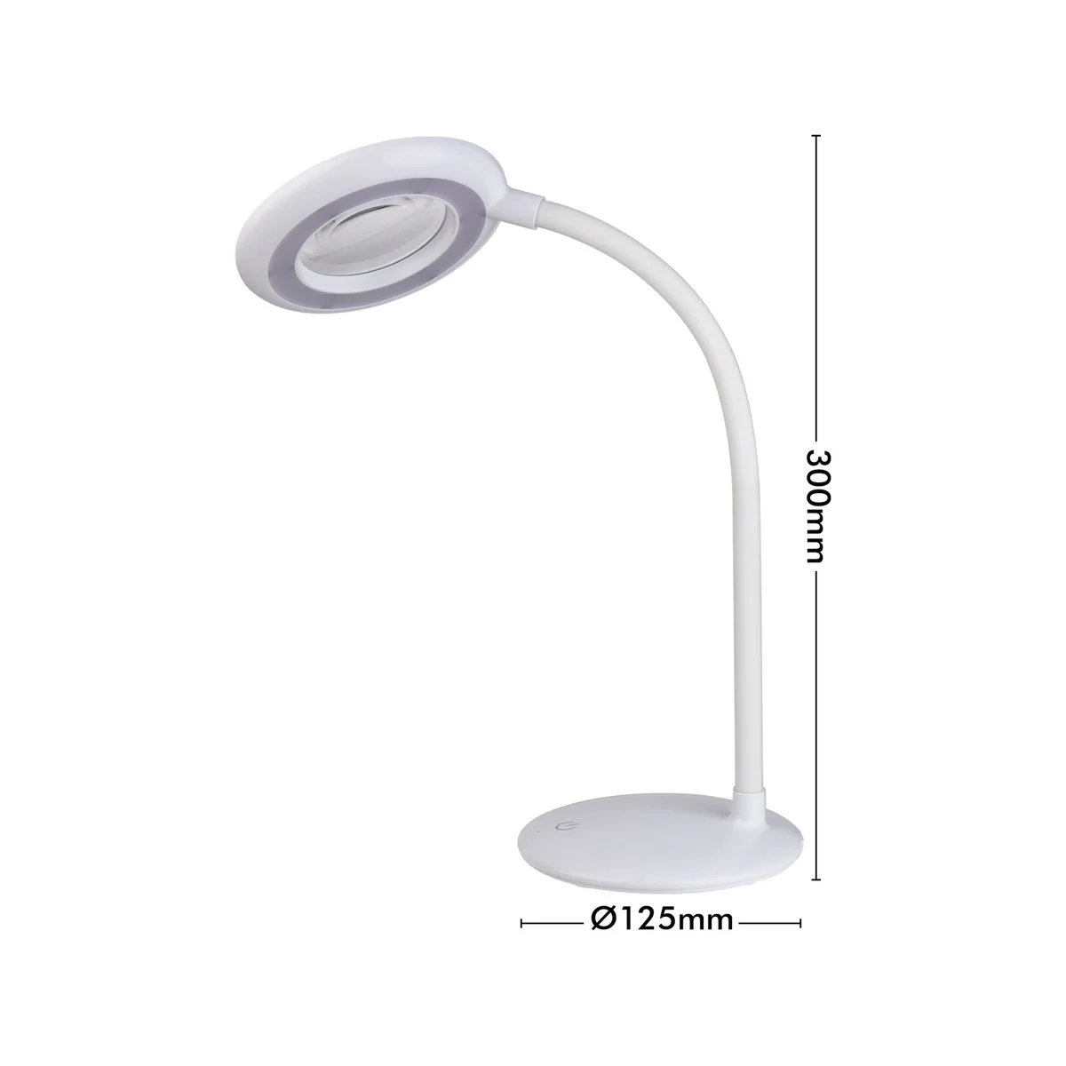 Verve Design Luka Magnifying Desk Lamp - 3x Magnification - 230 Lumens - 128mm x 215mm - Image 5
