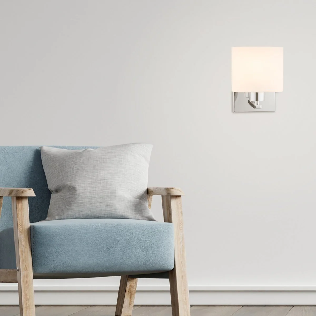 Verve Design Wall Light - 140mm - Opaque Glass - Classic Style - Image 2