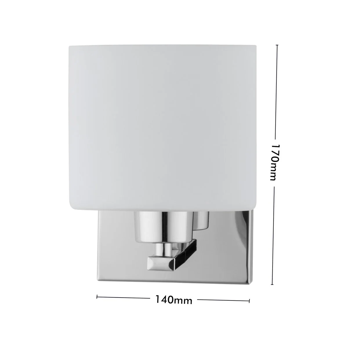 Verve Design Wall Light - 140mm - Opaque Glass - Classic Style - Image 5