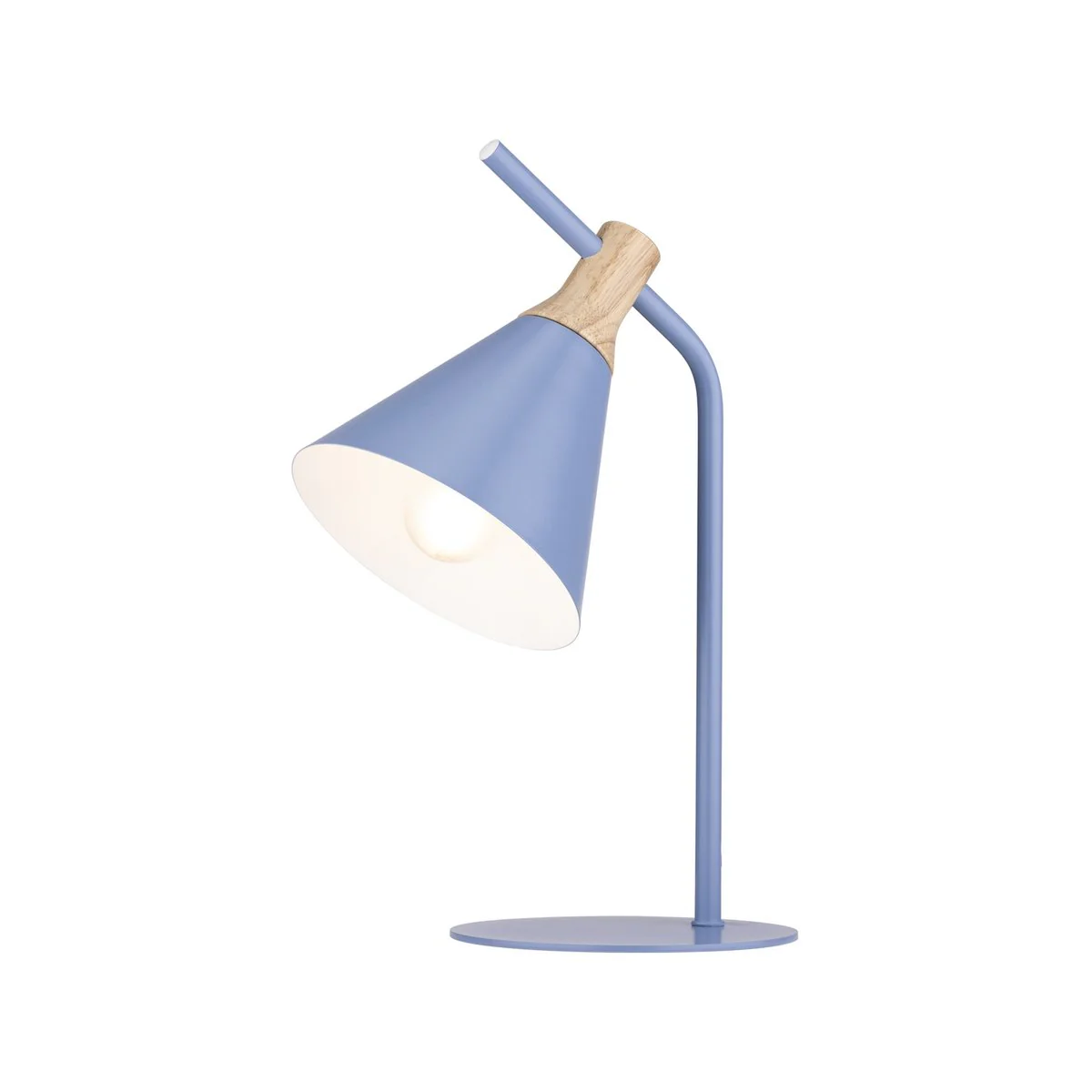 Verve Mountain Spring Alston Task Lamp - Metal & Wood - 150mm x 350mm - Focused Lighting - Image 2