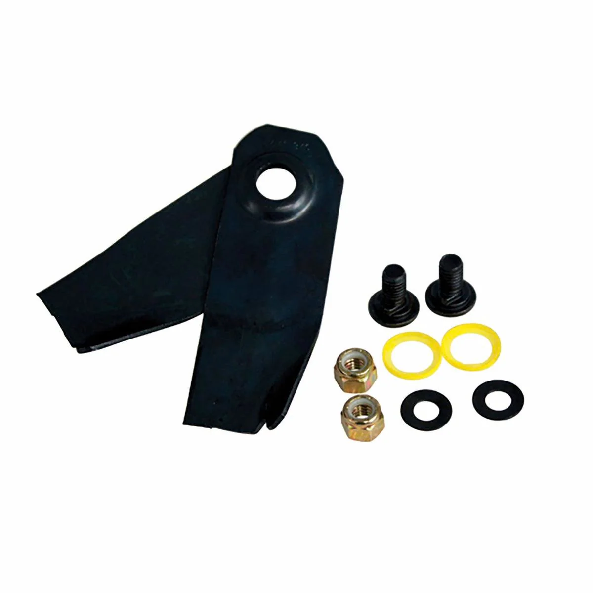 Victa 18" Mower Swing Blade and Bolt Set - Metal - Reliable Cutting Performance