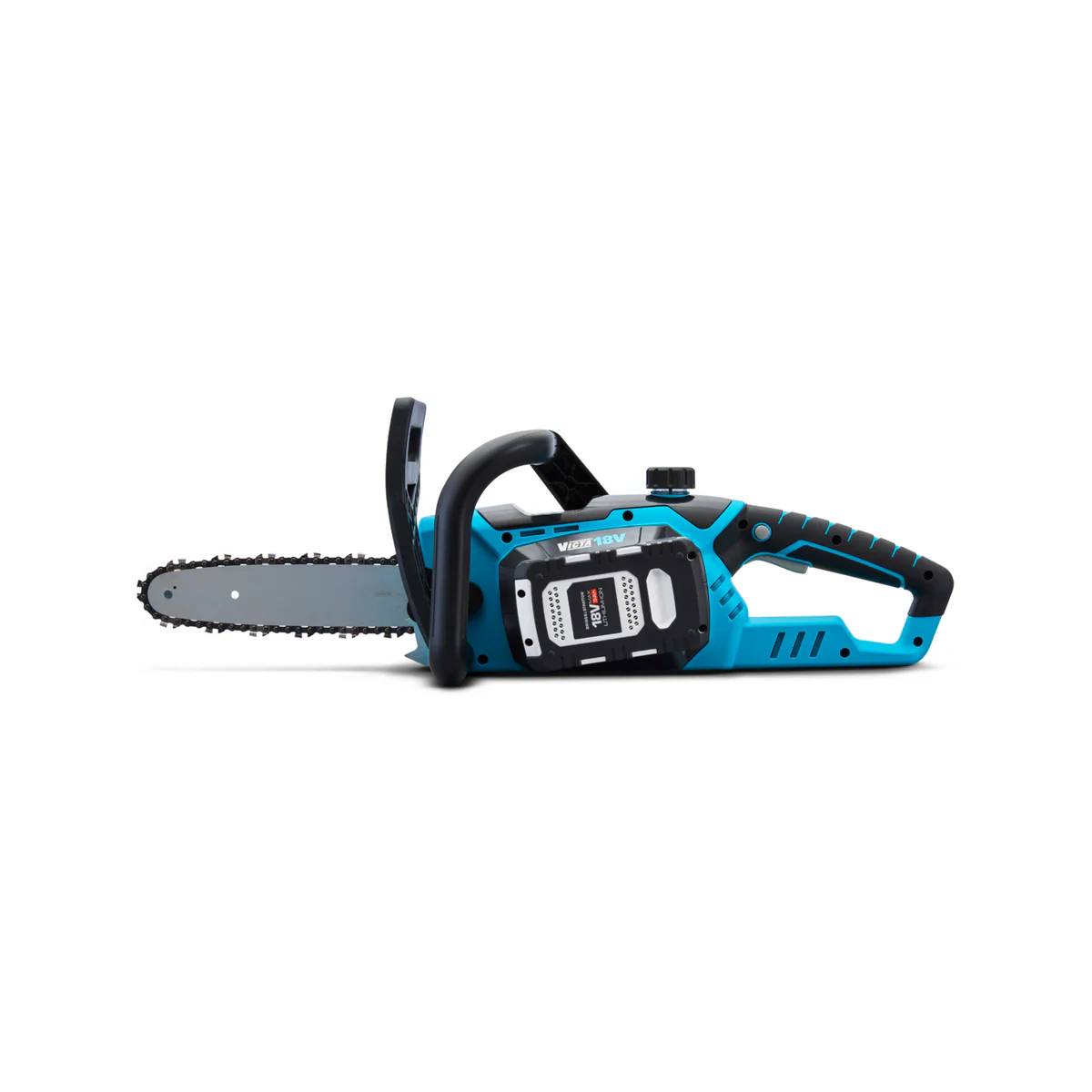 Victa 18V Chainsaw Cordless Li-Ion Kit - 5.0Ah Battery & Charger - 10" Bar - Image 3