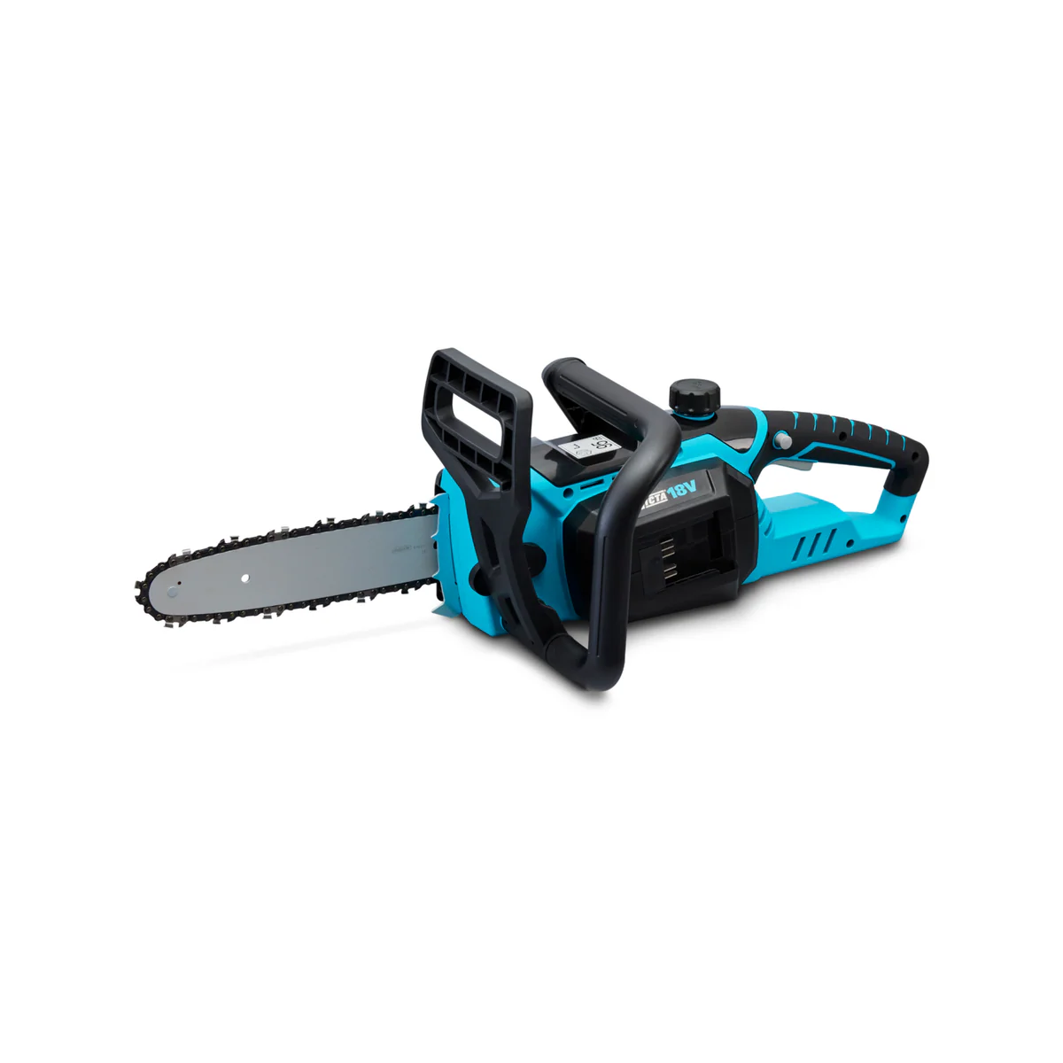 Victa 18V Chainsaw Cordless Li-Ion Kit - 5.0Ah Battery & Charger - 10" Bar - Image 4