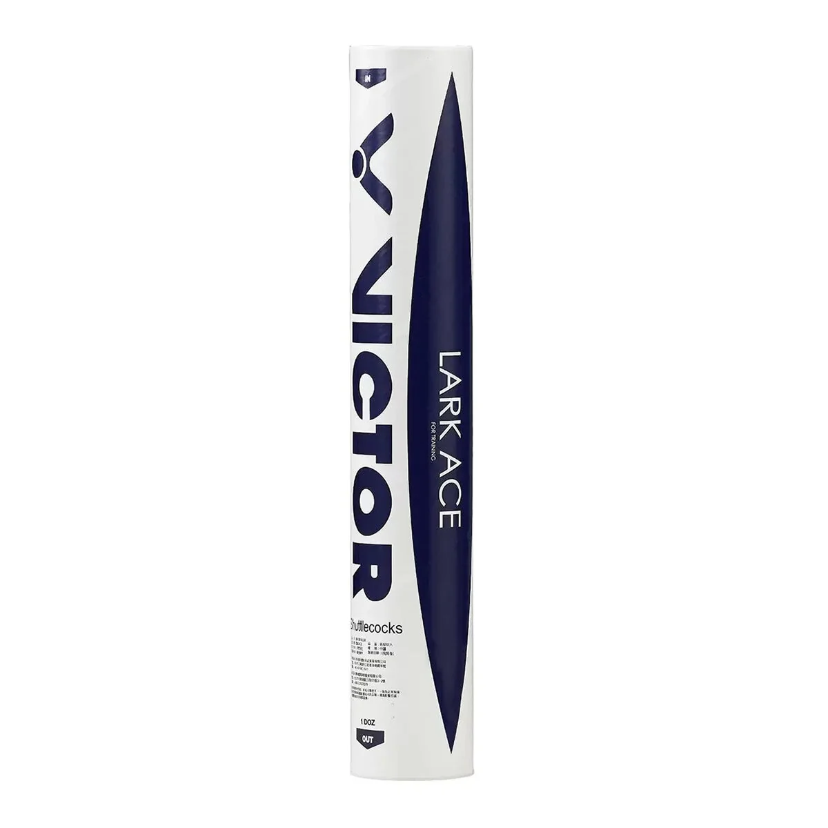 Victor Lark Ace Shuttlecock 12 x 2 Pack Standard White Feather Stable - Image 2