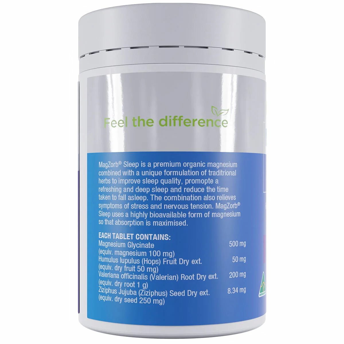 Vitaceuticals Magzorb Sleep 150 Tablets Magsleep150 Aid - Image 3