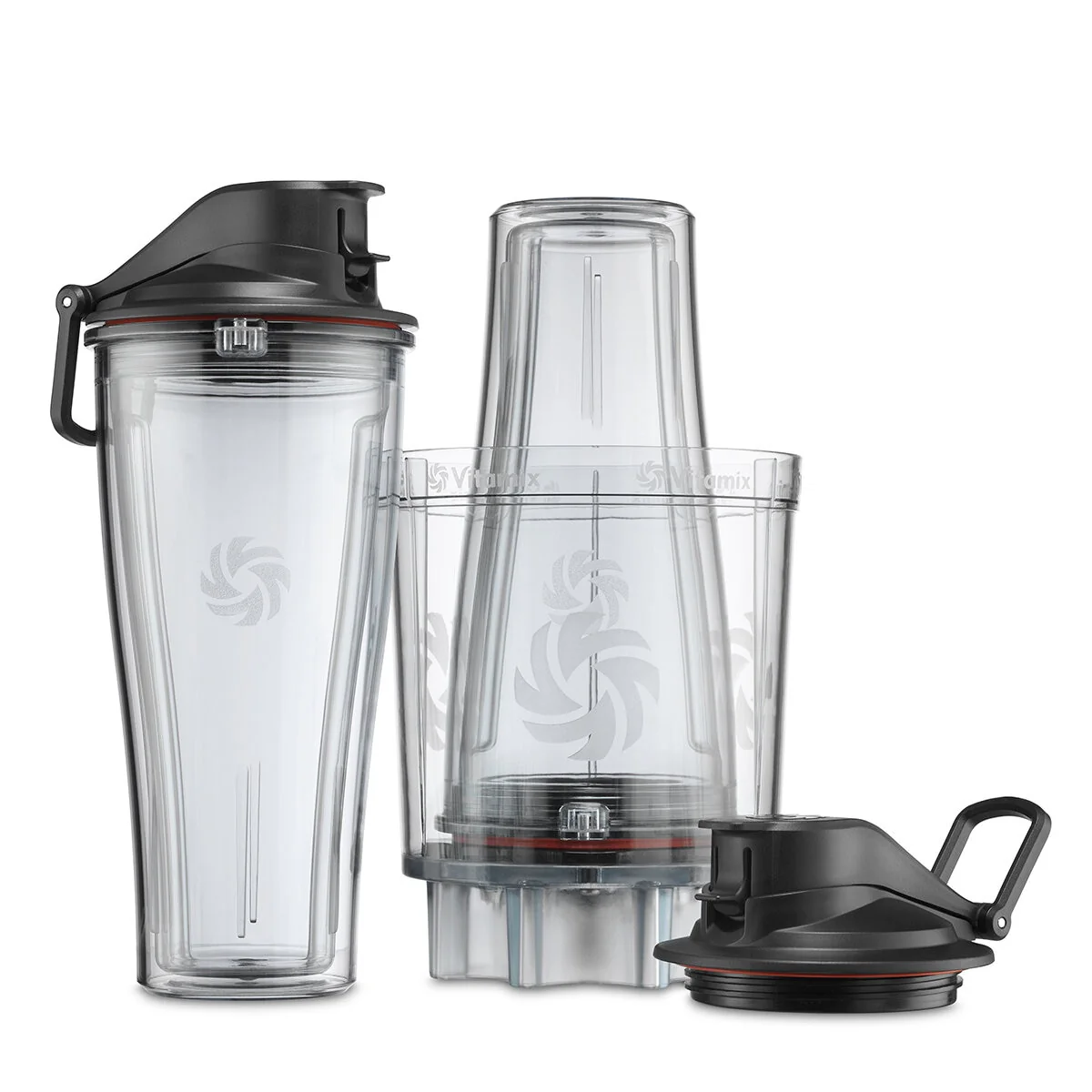 Vitamix Travel Cup Adapter Set V072493 600ml Capacity BPA-Free Tritan
