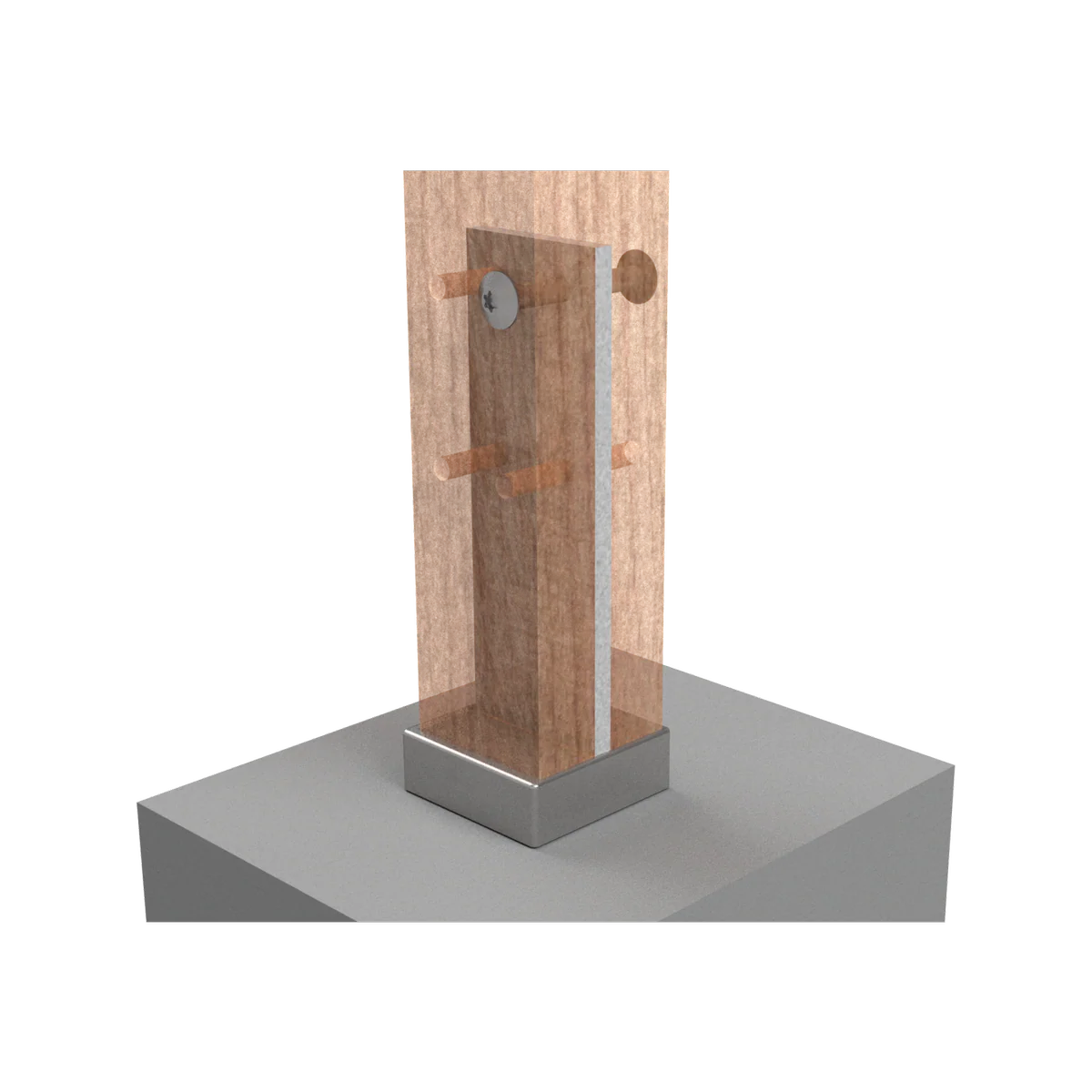 Vuepro Concealed Bolt Wrench - T50 - Galvanised - Quick Install - Image 5