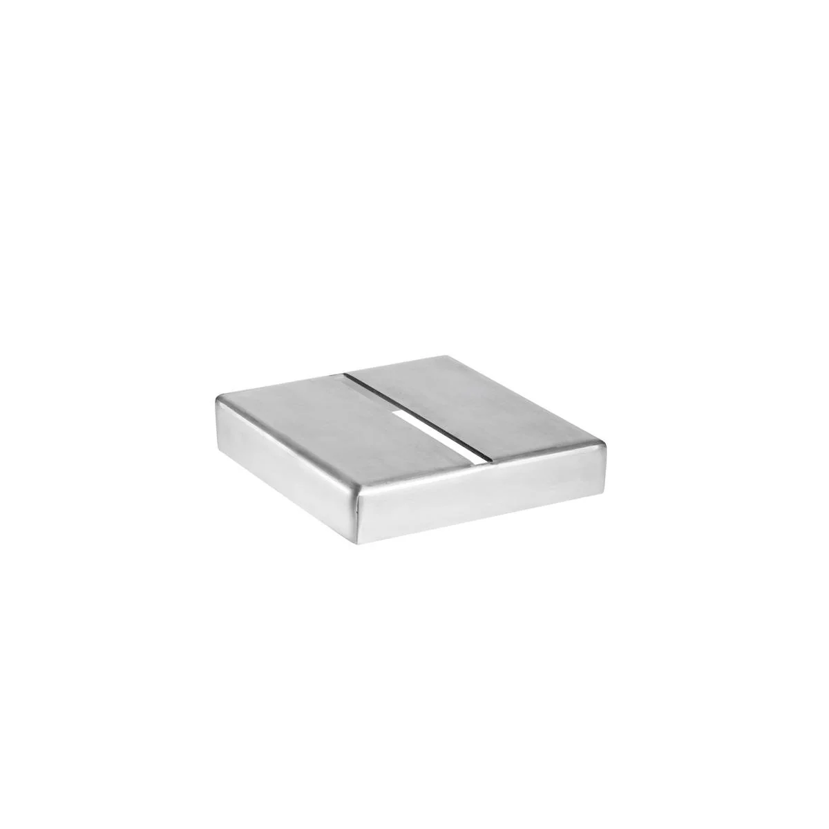 Vuepro T Blade Concealing Cap - 120 x 120 x 30mm - Stainless Steel - Each