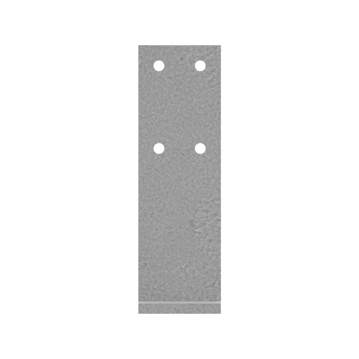 Vuepro T Blade Post Support - 140mm - Galvanised - Concealed Fixing - Image 3