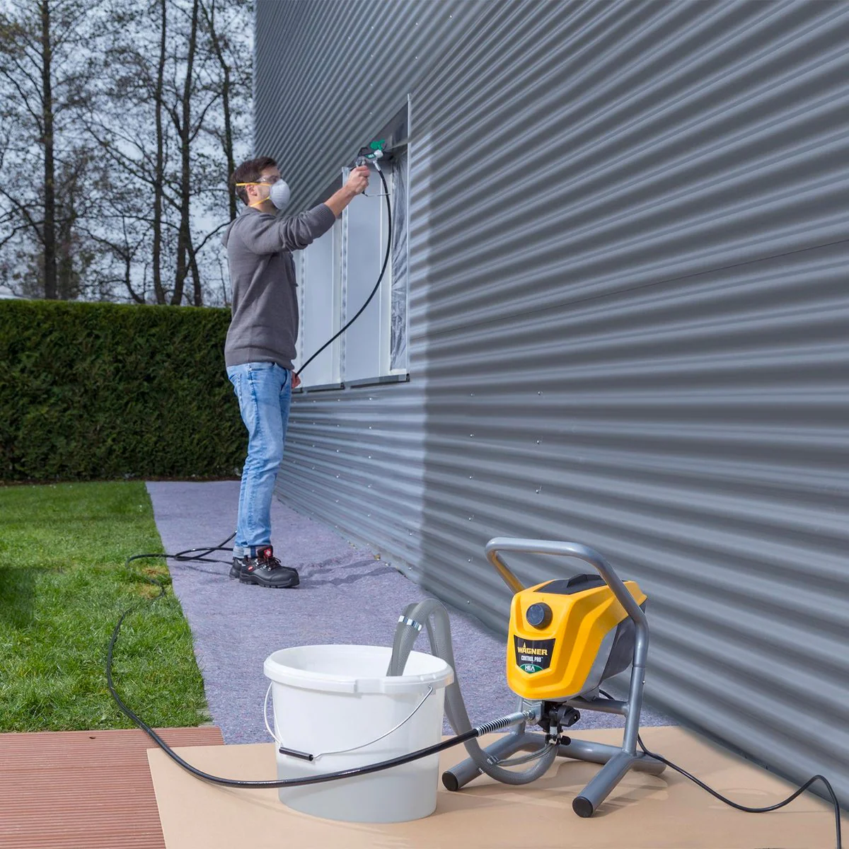 Wagner Control Pro Airless Sprayer - 250m - High Grade Polypropylene - HEA Technology - Image 3