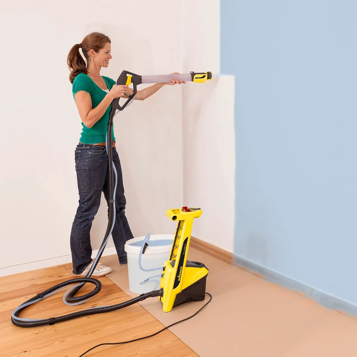 Wagner Flexio 950 Paint Sprayer - 800ml - High Grade Polypropylene - DIY Use - Image 4