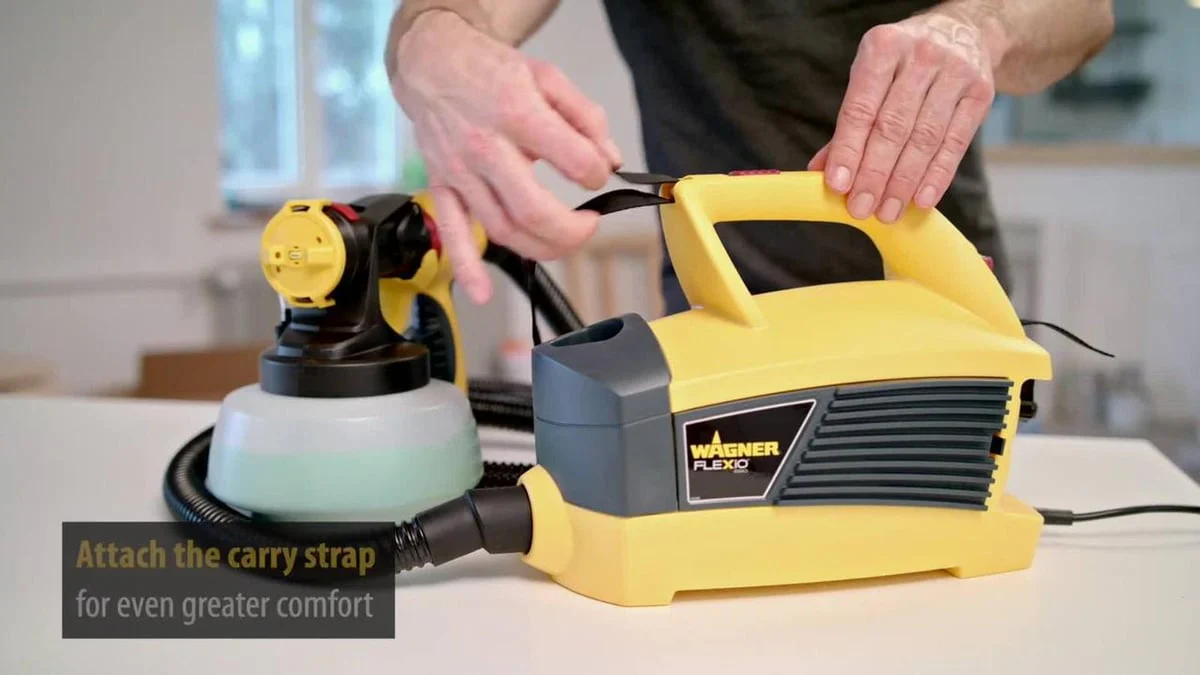 Wagner Paint Sprayer - 1.8L - Durable Polypropylene - HVLP Technology - Image 3