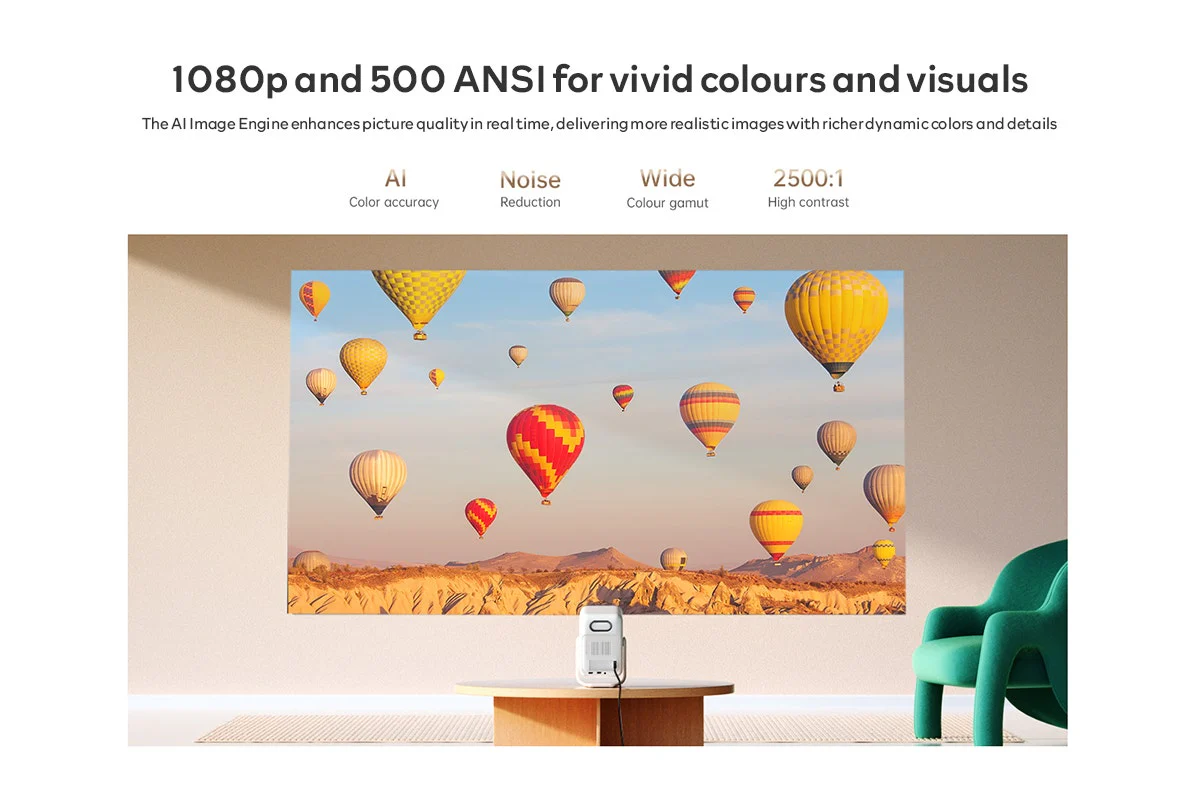 Wanbo T2 Ultra Full HD Smart Projector Android TV 11 - Image 8
