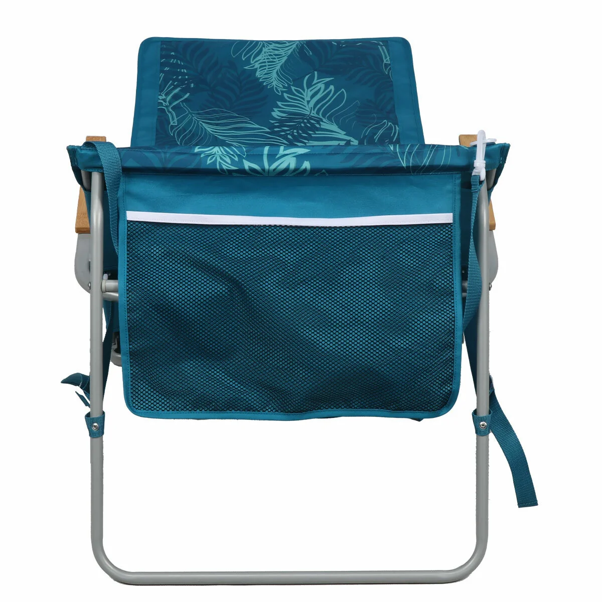 Waters Edge Beach Lounger Portable 102kg Capacity FC-080 Steel Poly Fabric - Image 6