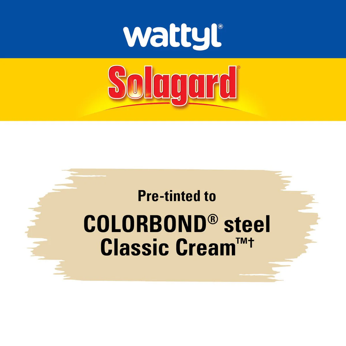 Wattyl 4L Semi Gloss Solagard Exterior Paint - Classic Cream - 4L - UV Protection - Image 3