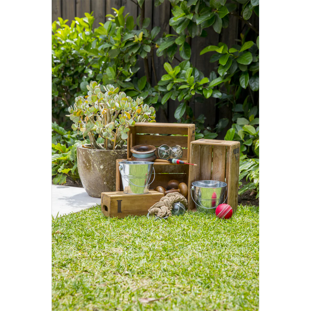 Waxworks Citronella Bucket Candle - 157mm - Metal - Outdoor Use - Image 4