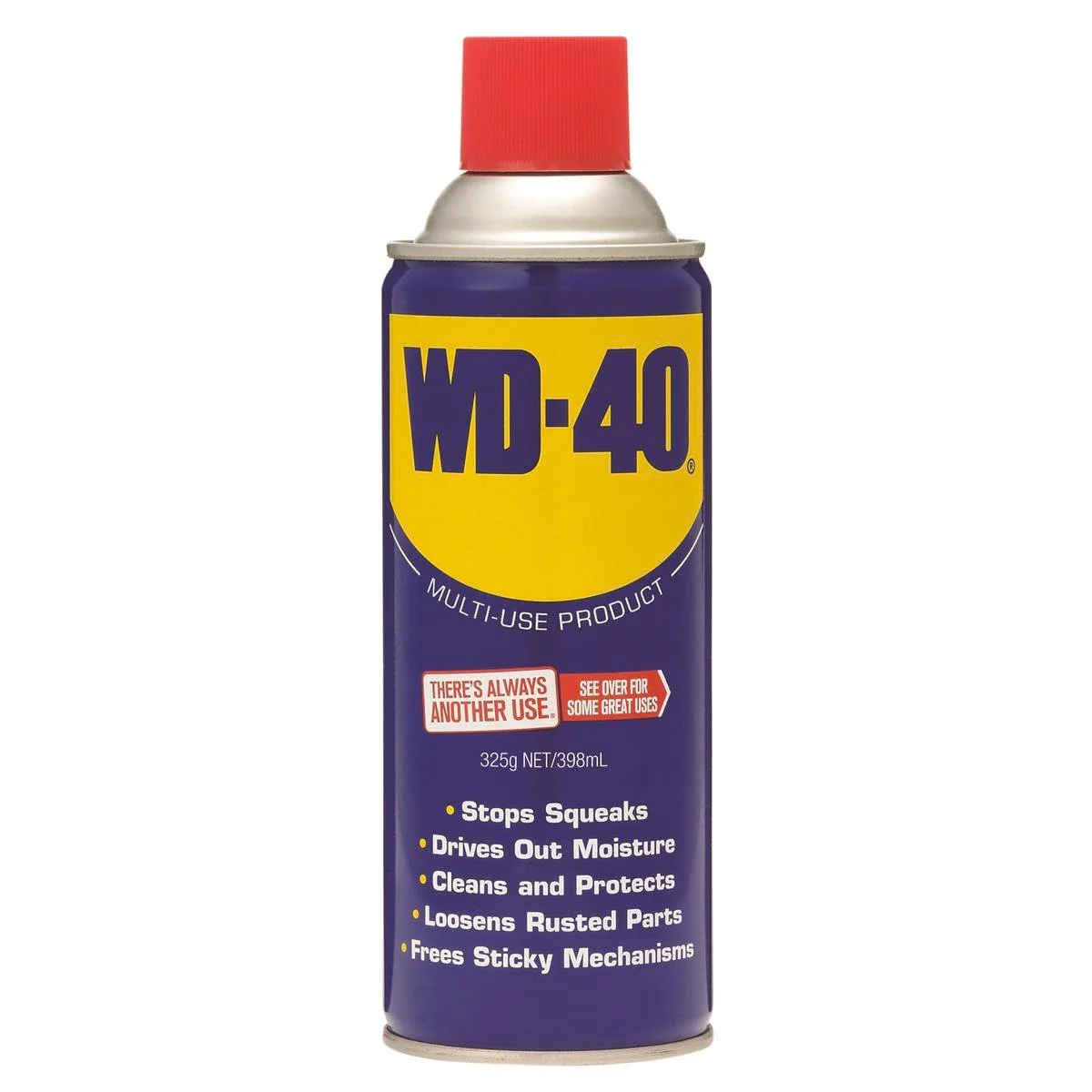 WD-40 Multi Use Spray - 325g - Aerosol - Protects and Lubricates